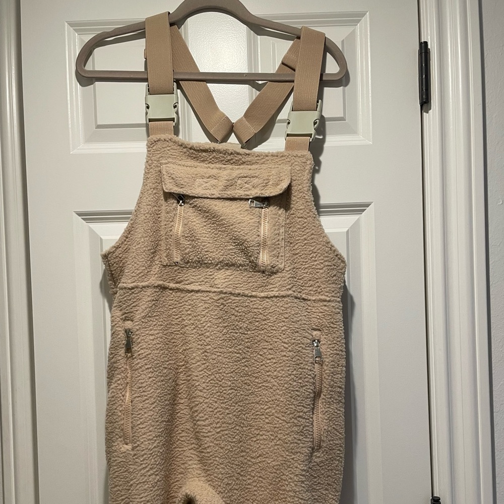 Fleece Overalls Small